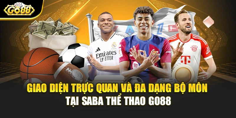 Giao diện trực quan và đa dạng bộ môn tại Saba thể thao Go88