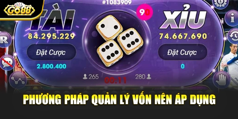 Phương pháp quản lý vốn nên áp dụng